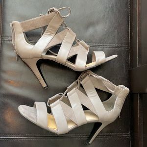 Nine West lace up heels